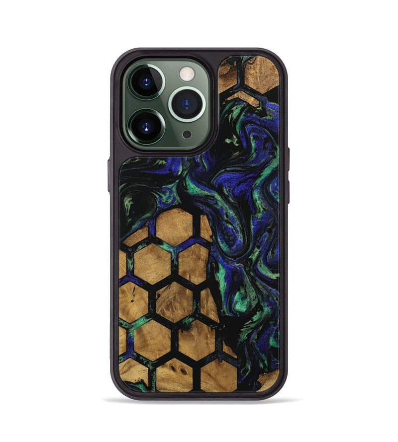 iPhone 13 Pro Wood Phone Case - Arda (Pattern, 740830)