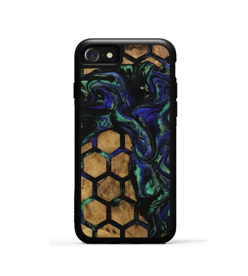 iPhone SE Wood Phone Case - Arda (Pattern, 740830)