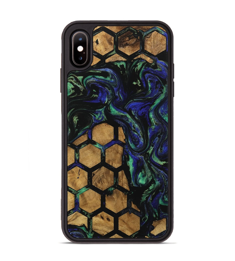 iPhone Xs Max Wood Phone Case - Arda (Pattern, 740830)