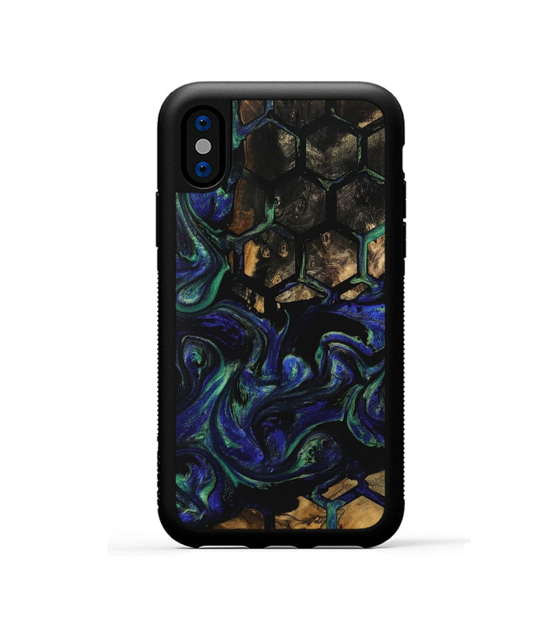 iPhone Xs Wood Phone Case - Pramod (Pattern, 740840)