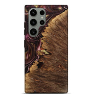 Galaxy S23 Ultra Wood Live Edge Phone Case - Willeke (Red, 740900)