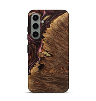 Galaxy S24 Wood Live Edge Phone Case - Willeke (Red, 740900)