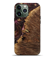 iPhone 13 Pro Max Wood Live Edge Phone Case - Willeke (Red, 740900)