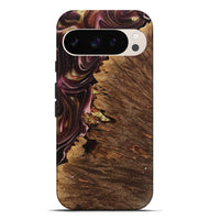 Pixel 9 Pro XL Wood Live Edge Phone Case - Willeke (Red, 740900)