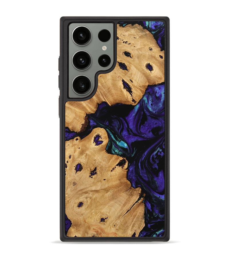 Galaxy S23 Ultra Wood Phone Case - Kailyn (Purple, 740904)