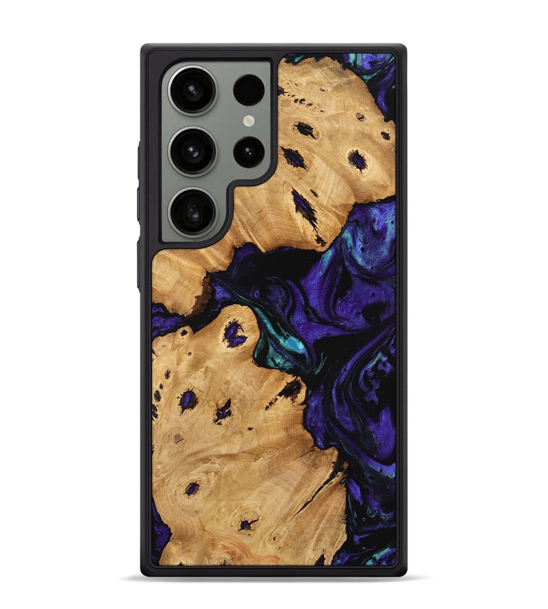 Galaxy S24 Ultra Wood Phone Case - Kailyn (Purple, 740904)