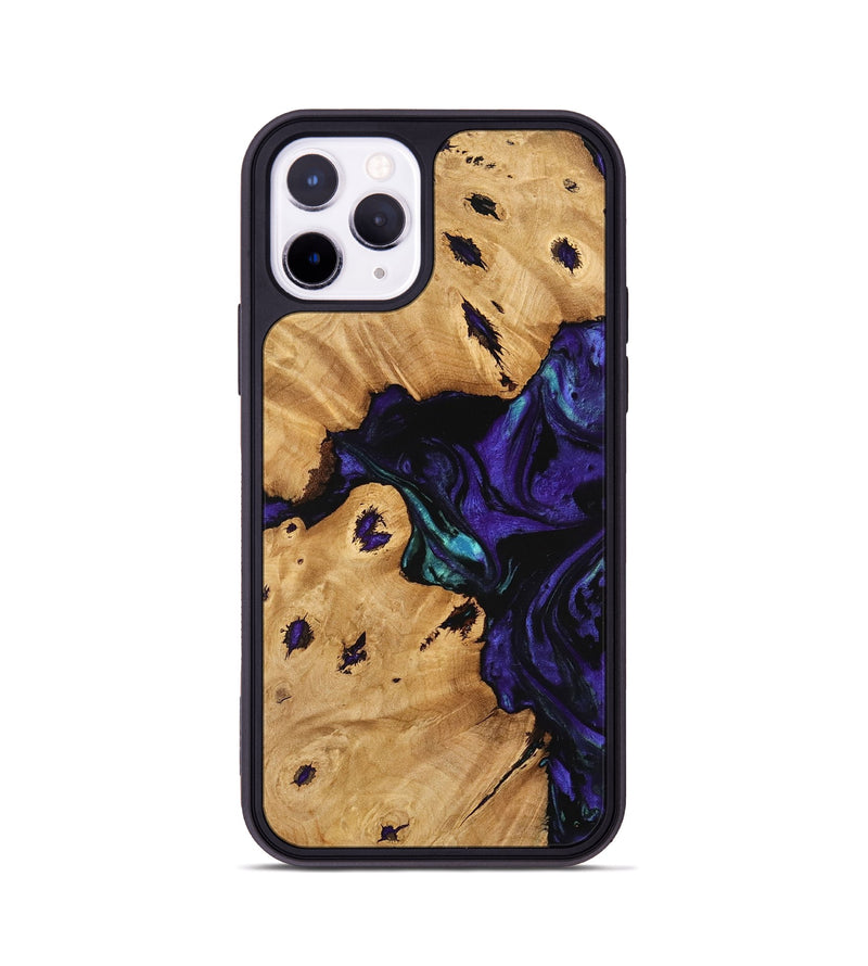 iPhone 11 Pro Wood Phone Case - Kailyn (Purple, 740904)