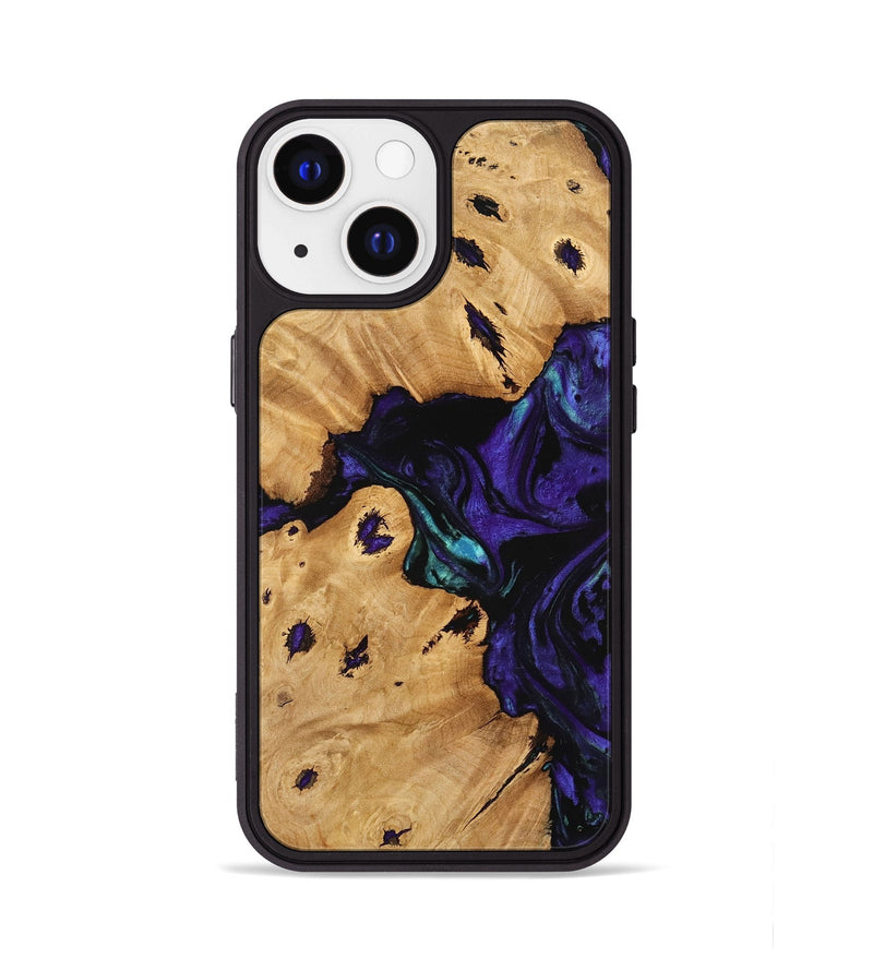 iPhone 13 Wood Phone Case - Kailyn (Purple, 740904)