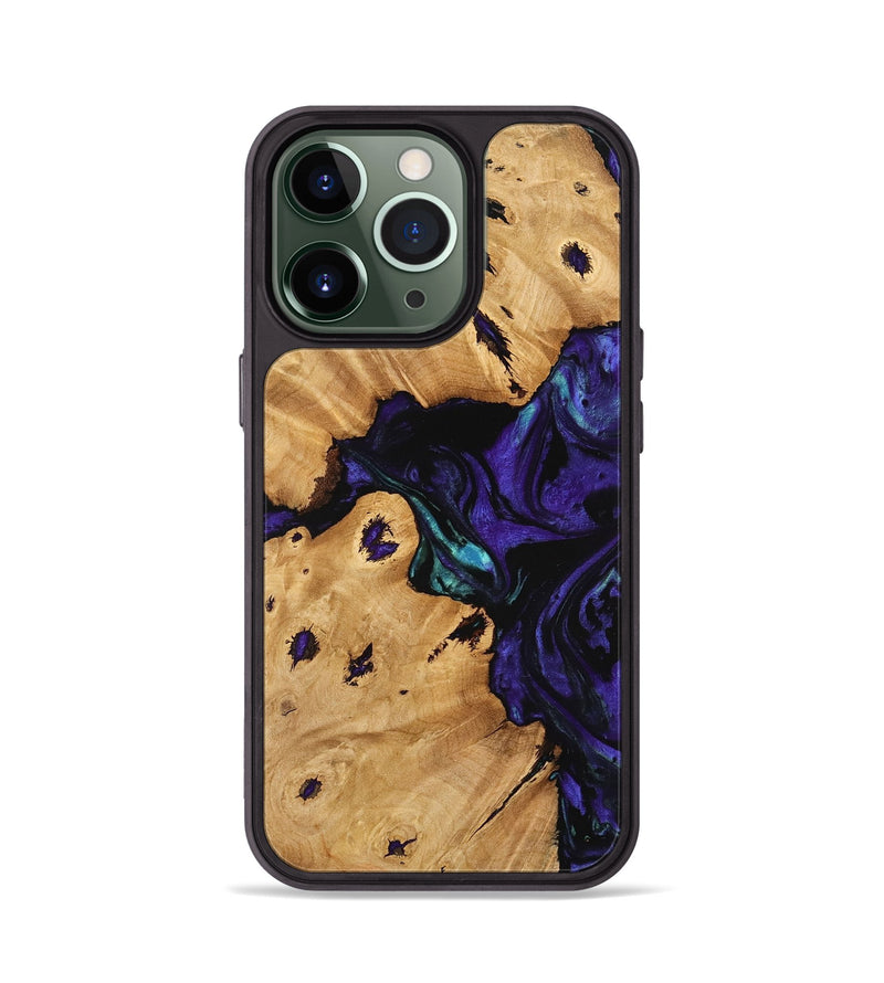 iPhone 13 Pro Wood Phone Case - Kailyn (Purple, 740904)