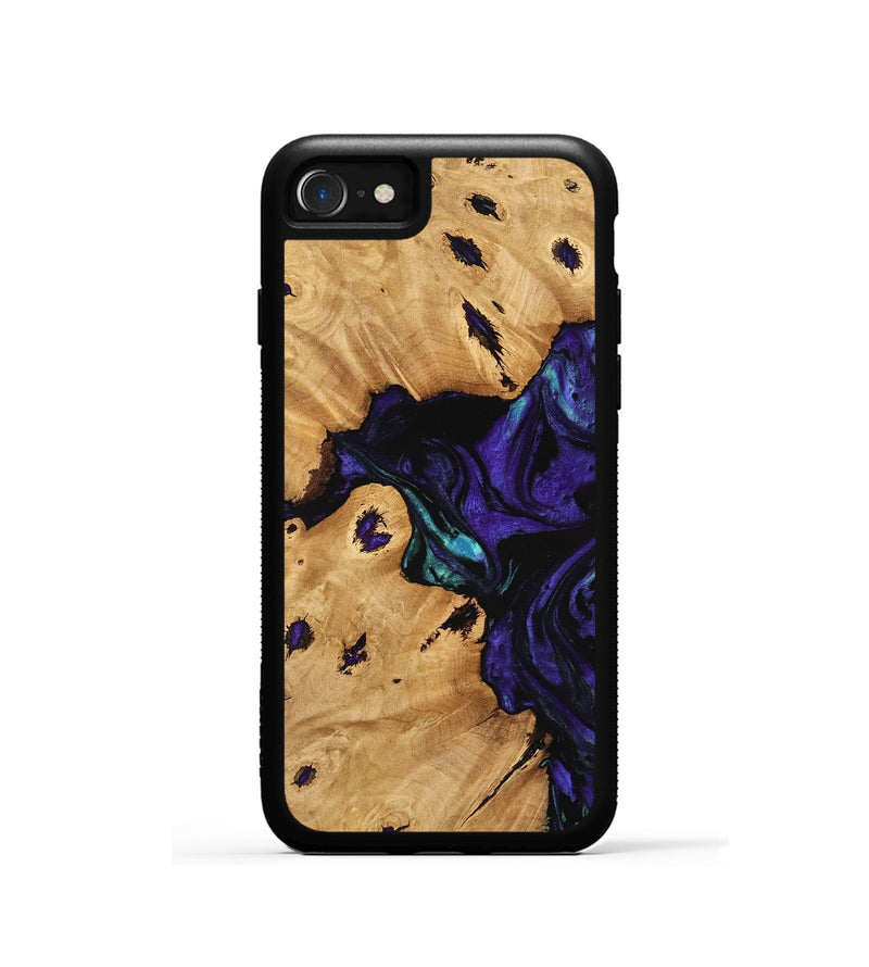 iPhone SE Wood Phone Case - Kailyn (Purple, 740904)