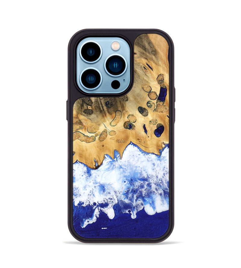 iPhone 14 Pro Wood Phone Case - Tomasa (Coastal, 740911)