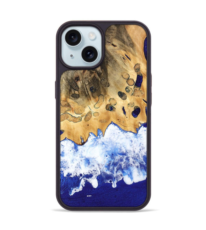 iPhone 15 Wood Phone Case - Tomasa (Coastal, 740911)