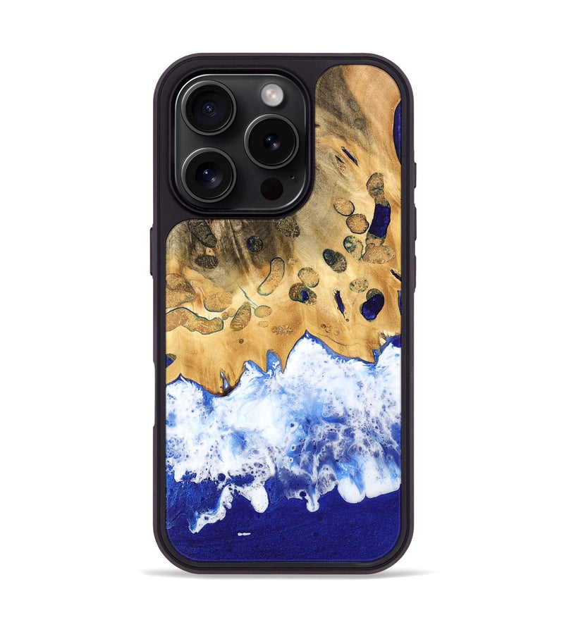 iPhone 16 Pro Wood Phone Case - Tomasa (Coastal, 740911)