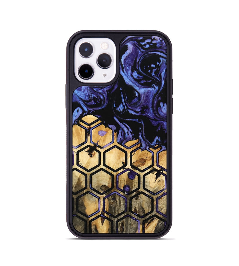 iPhone 11 Pro Wood Phone Case - Romona (Pattern, 740913)