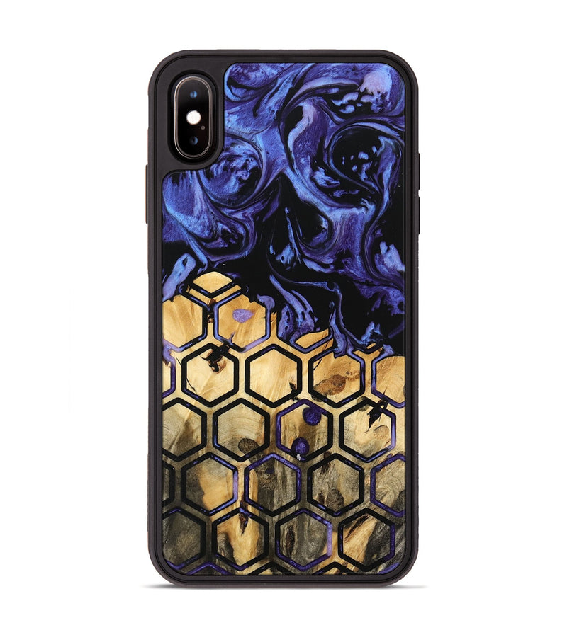 iPhone Xs Max Wood Phone Case - Romona (Pattern, 740913)