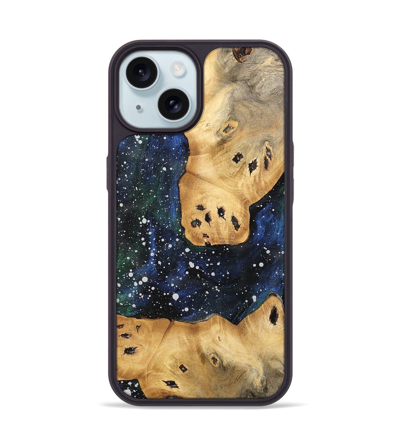 iPhone 15 Wood Phone Case - Lenee (Cosmos, 740938)