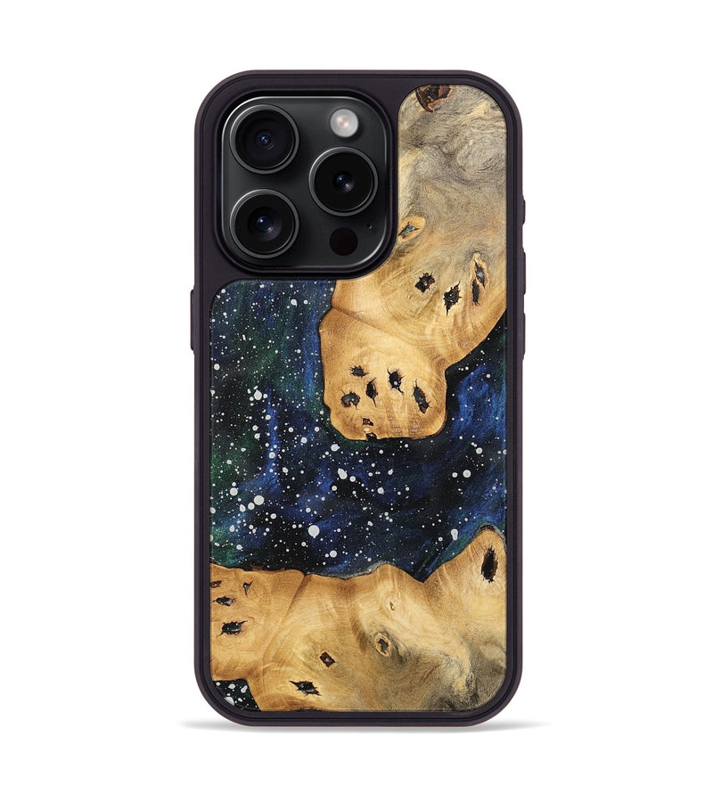 iPhone 15 Pro Wood Phone Case - Lenee (Cosmos, 740938)