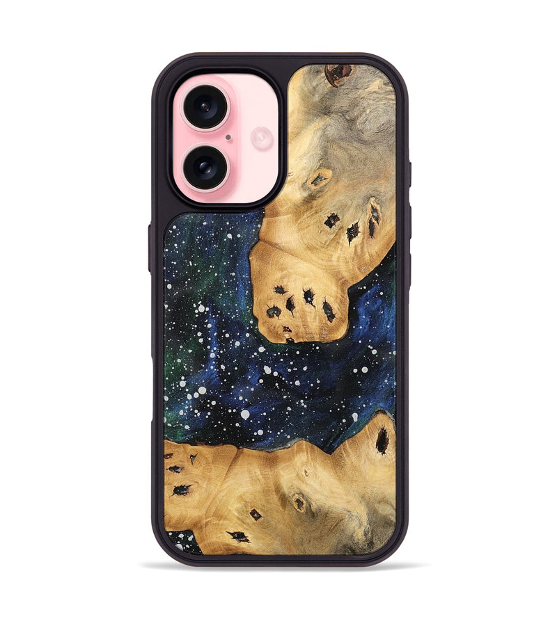 iPhone 16 Wood Phone Case - Lenee (Cosmos, 740938)