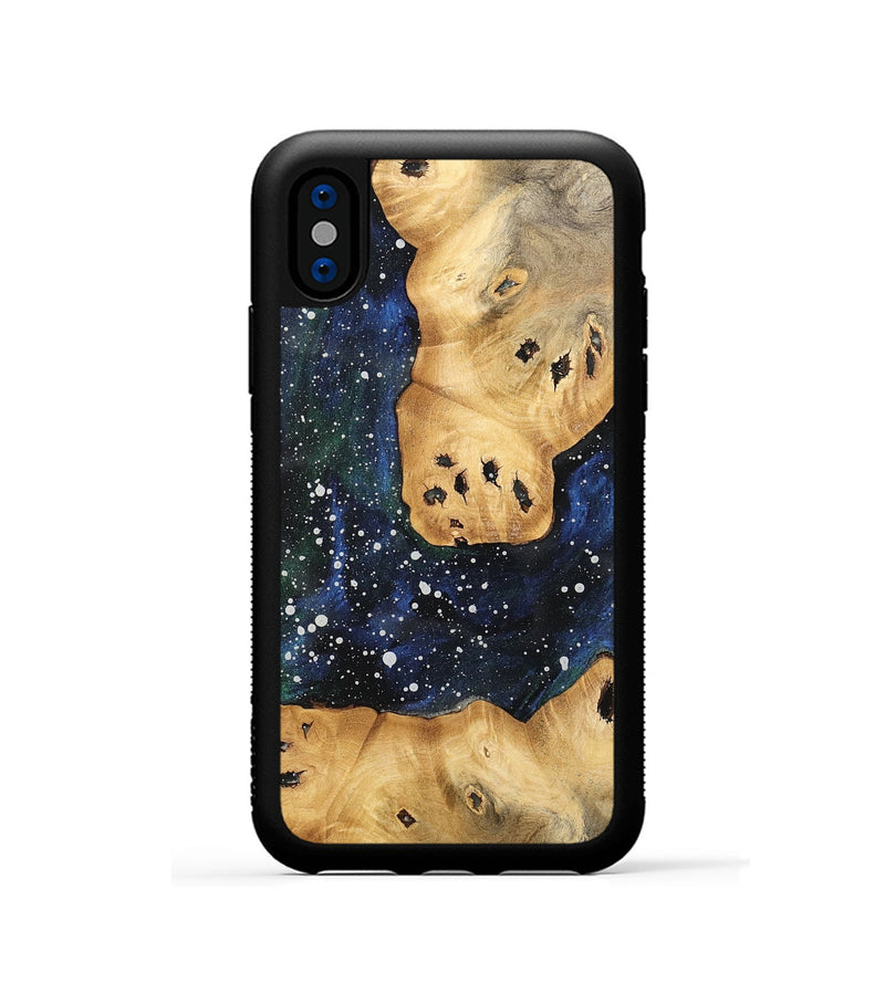 iPhone Xs Wood Phone Case - Lenee (Cosmos, 740938)