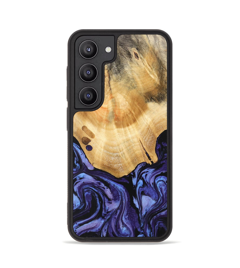 Galaxy S23 Wood Phone Case - Jadiel (Purple, 740939)