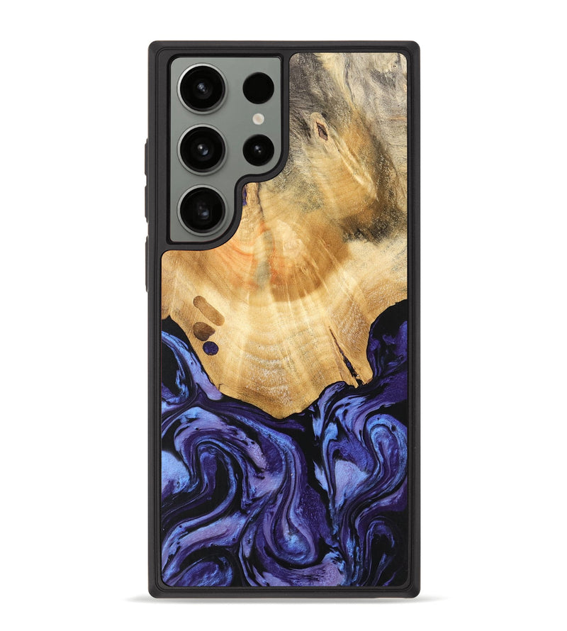 Galaxy S23 Ultra Wood Phone Case - Jadiel (Purple, 740939)