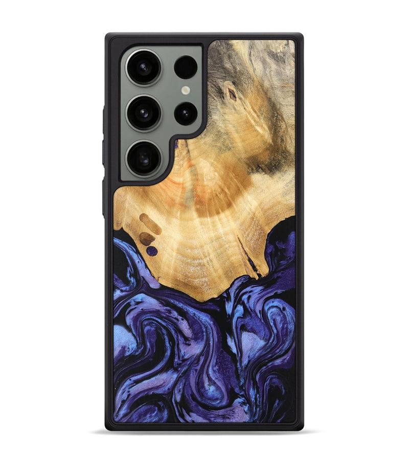 Galaxy S24 Ultra Wood Phone Case - Jadiel (Purple, 740939)