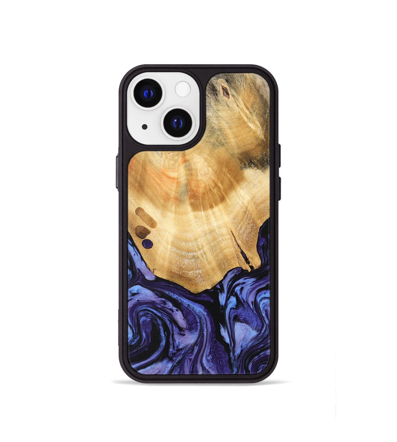 iPhone 13 mini Wood Phone Case - Jadiel (Purple, 740939)