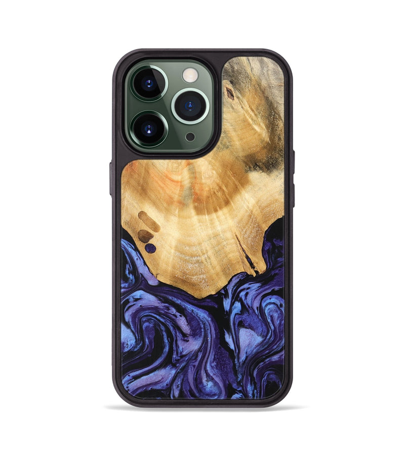 iPhone 13 Pro Wood Phone Case - Jadiel (Purple, 740939)