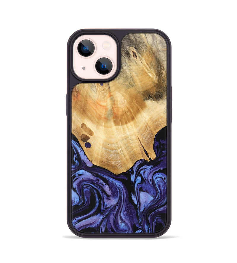 iPhone 14 Wood Phone Case - Jadiel (Purple, 740939)