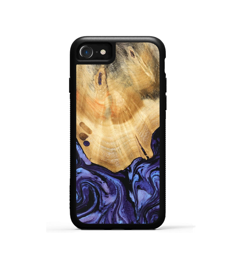 iPhone SE Wood Phone Case - Jadiel (Purple, 740939)