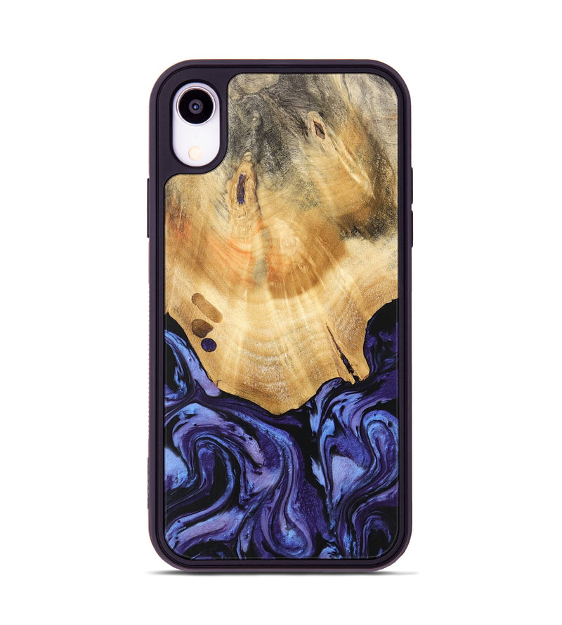 iPhone Xr Wood Phone Case - Jadiel (Purple, 740939)