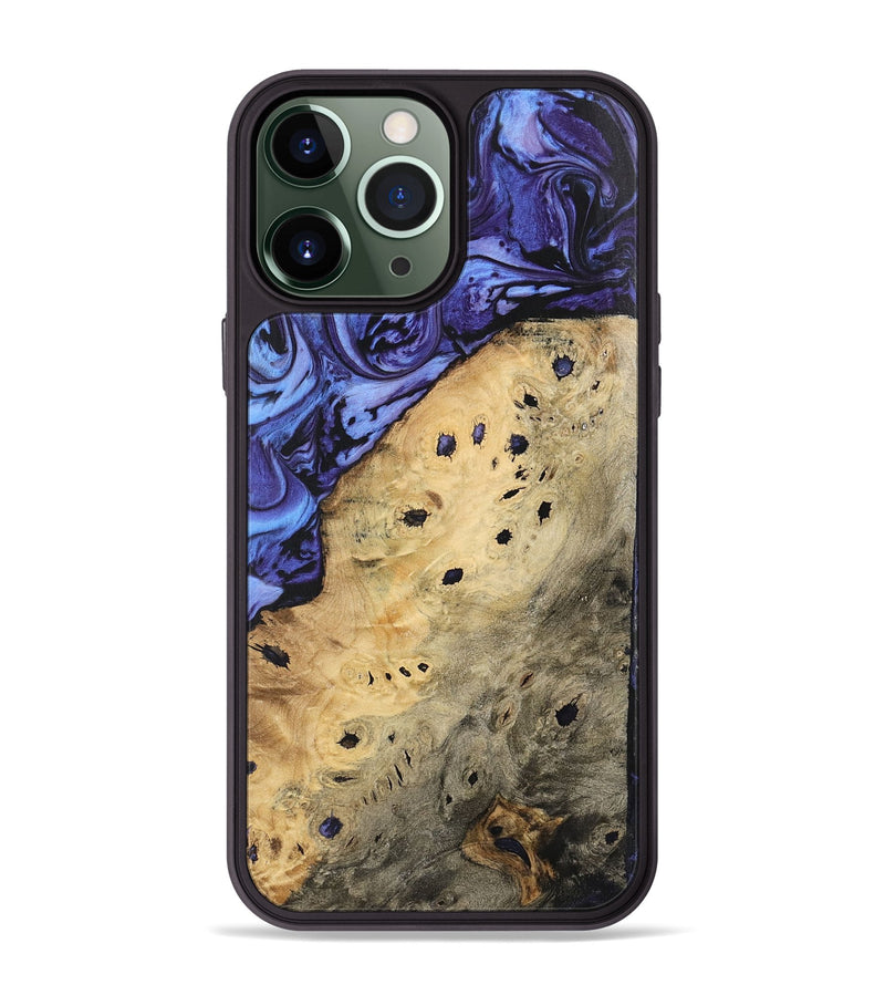 iPhone 13 Pro Max Wood Phone Case - Barby (Purple, 740940)