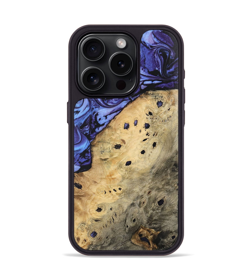 iPhone 15 Pro Wood Phone Case - Barby (Purple, 740940)