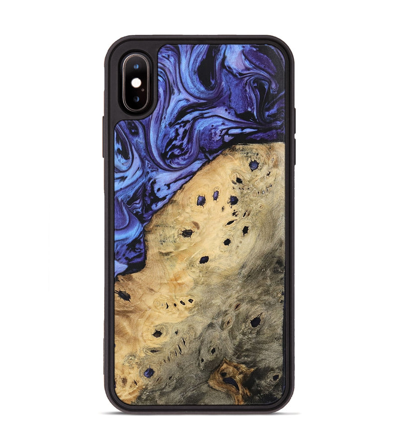 iPhone Xs Max Wood Phone Case - Barby (Purple, 740940)