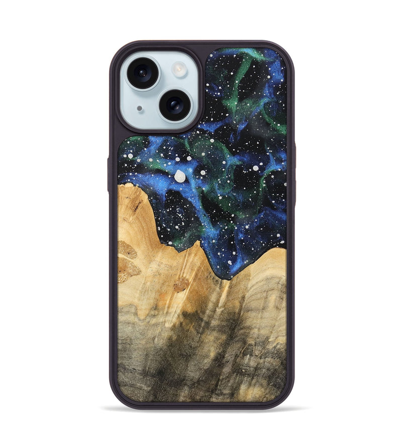 iPhone 15 Wood Phone Case - Faydra (Cosmos, 740944)