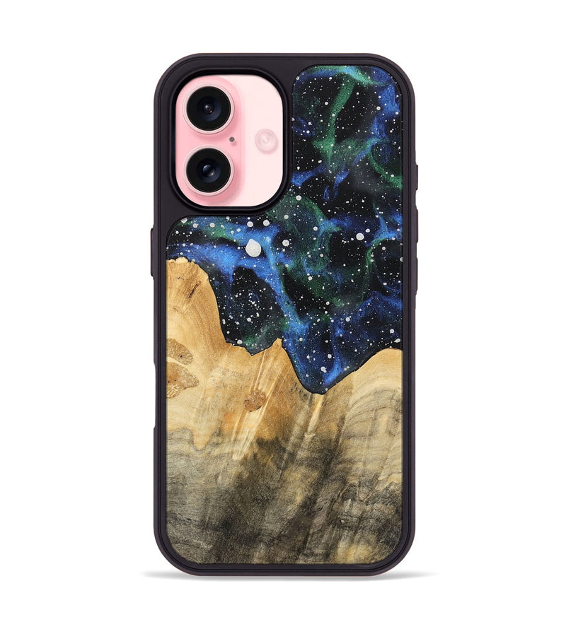 iPhone 16 Wood Phone Case - Faydra (Cosmos, 740944)