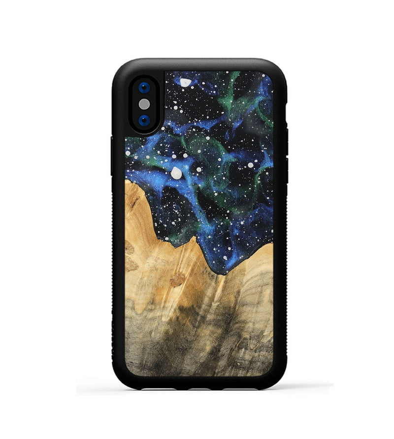 iPhone Xs Wood Phone Case - Faydra (Cosmos, 740944)