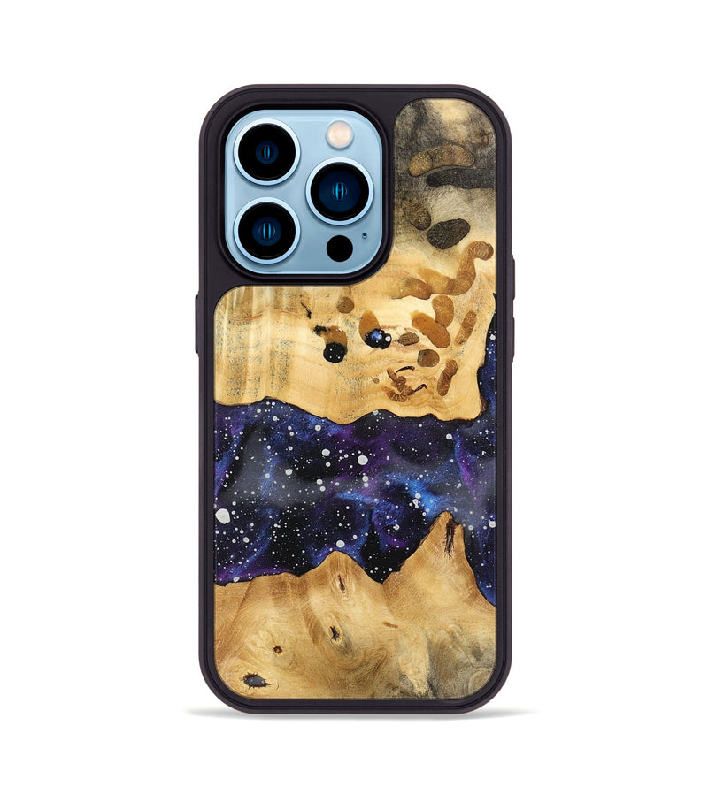 iPhone 14 Pro Wood Phone Case - Hedi (Cosmos, 740947)