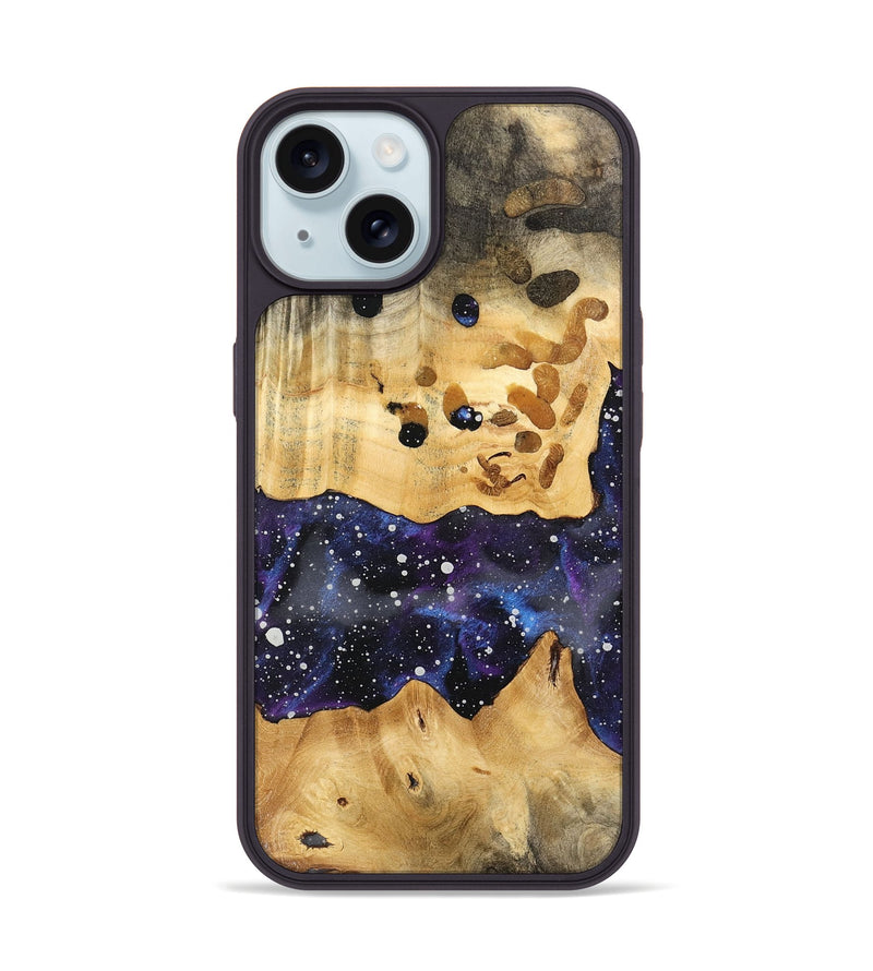 iPhone 15 Wood Phone Case - Hedi (Cosmos, 740947)