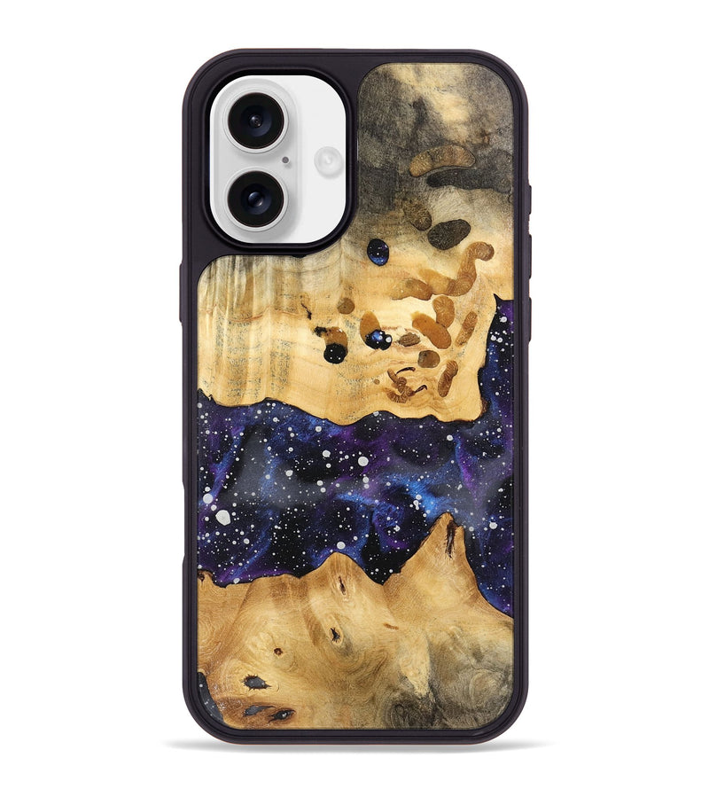 iPhone 16 Plus Wood Phone Case - Hedi (Cosmos, 740947)