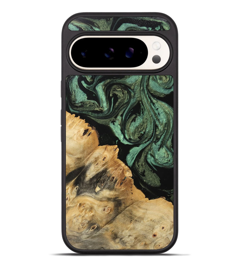 Pixel 9 Pro XL Wood Phone Case - Sophey (Green, 740948)