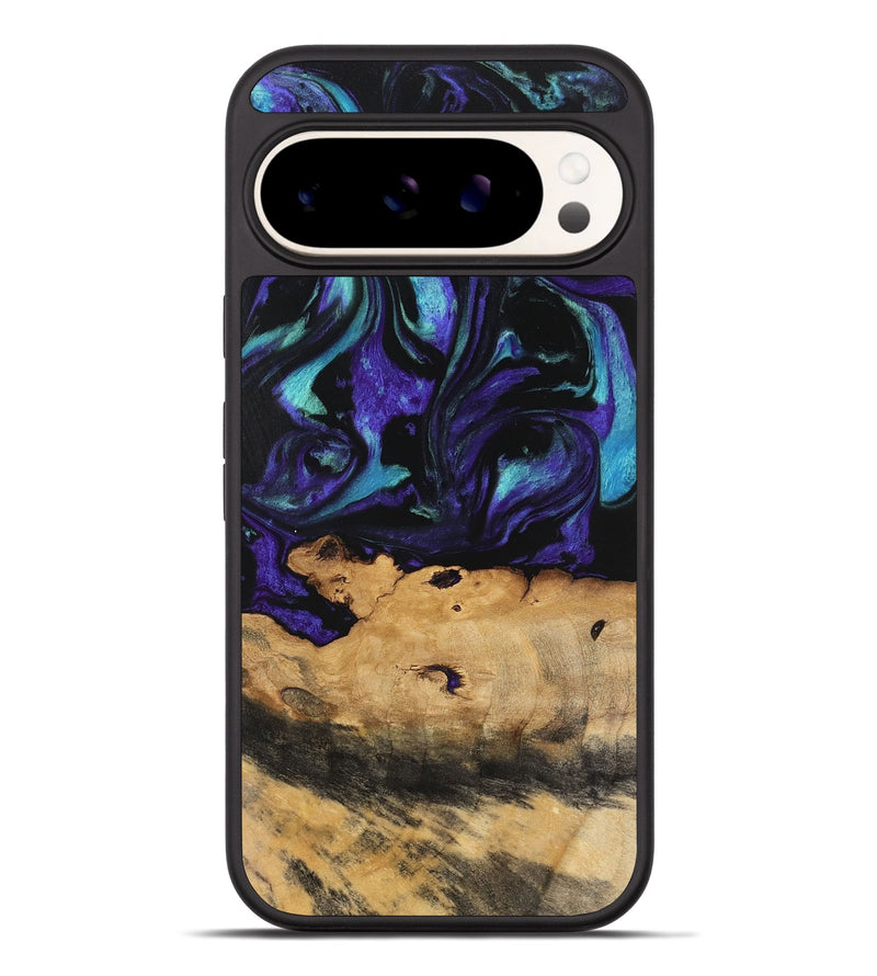 Pixel 9 Pro XL Wood Phone Case - Joyous (Purple, 740949)