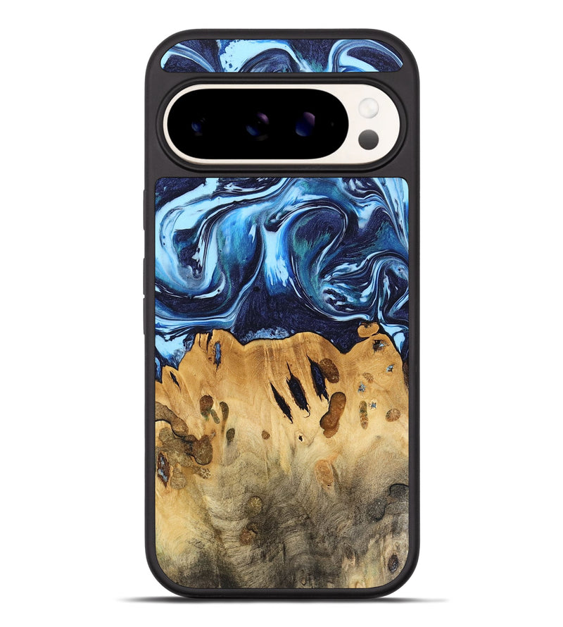 Pixel 9 Pro XL Wood Phone Case - Tresich (Blue, 740953)