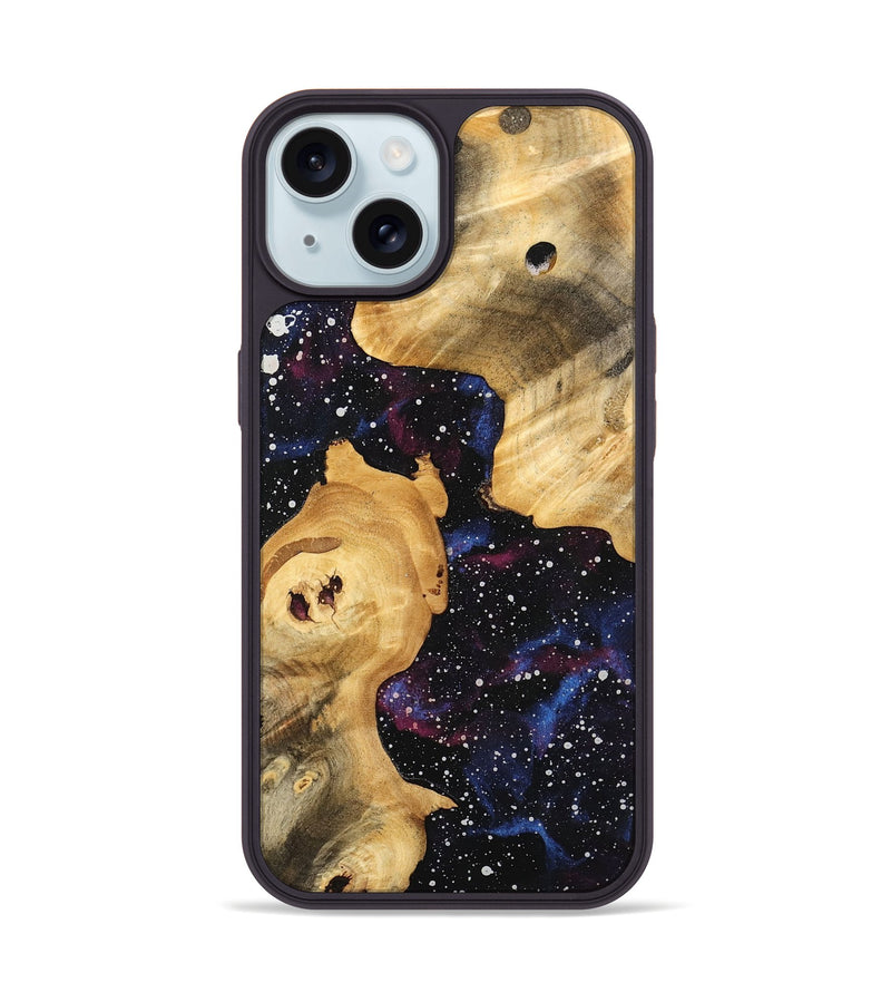 iPhone 15 Wood Phone Case - Alli (Cosmos, 740965)