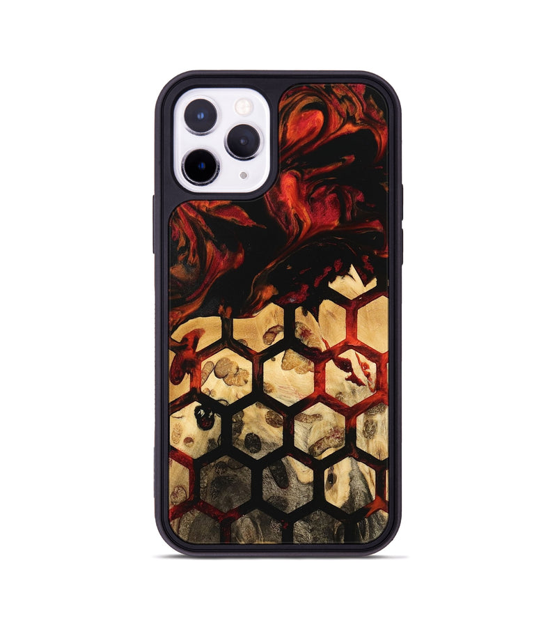 iPhone 11 Pro Wood Phone Case - Cavin (Pattern, 740969)