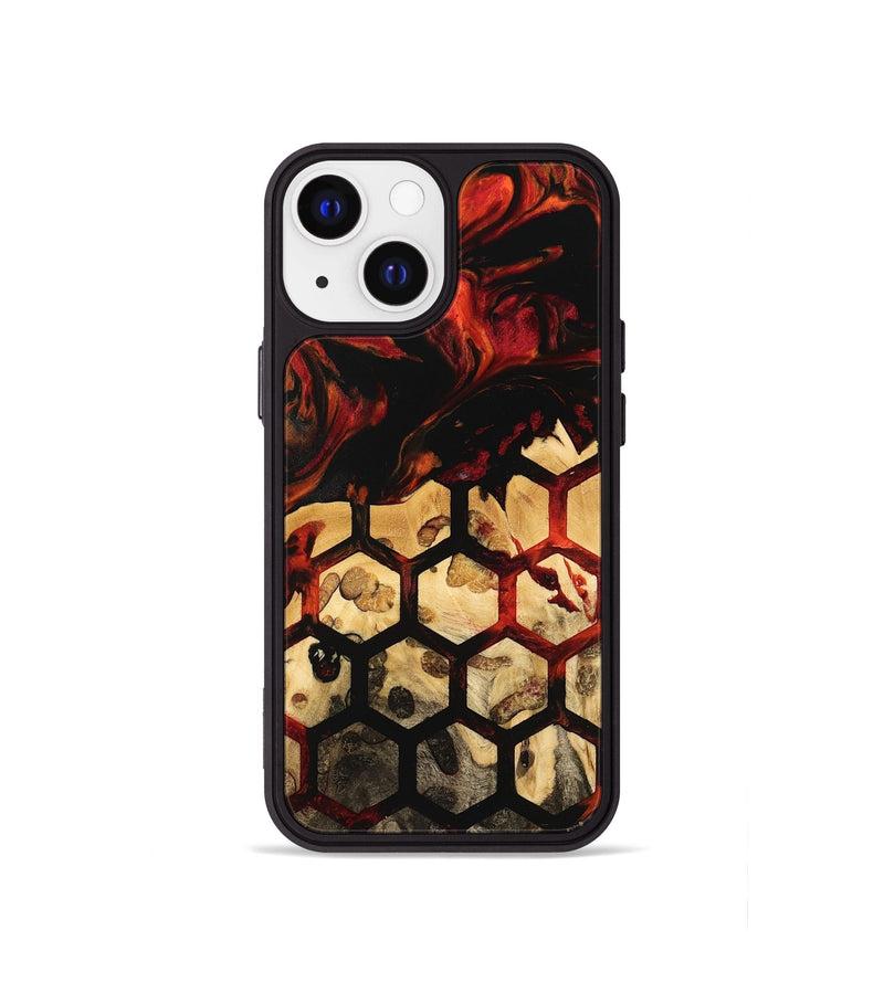 iPhone 13 mini Wood Phone Case - Cavin (Pattern, 740969)