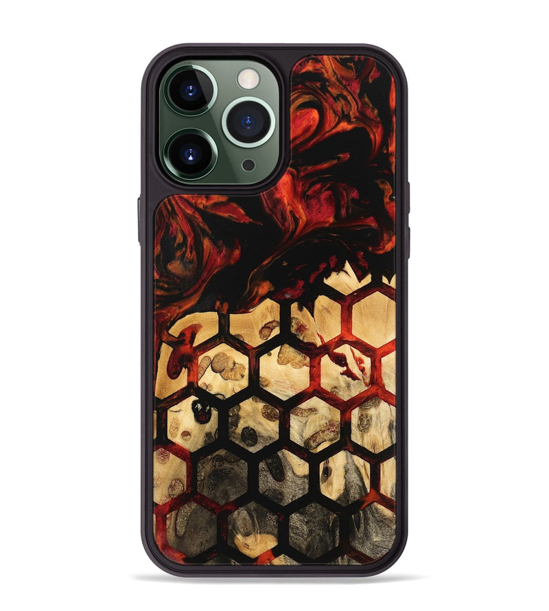 iPhone 13 Pro Max Wood Phone Case - Cavin (Pattern, 740969)