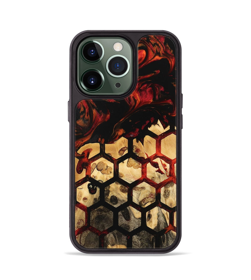 iPhone 13 Pro Wood Phone Case - Cavin (Pattern, 740969)