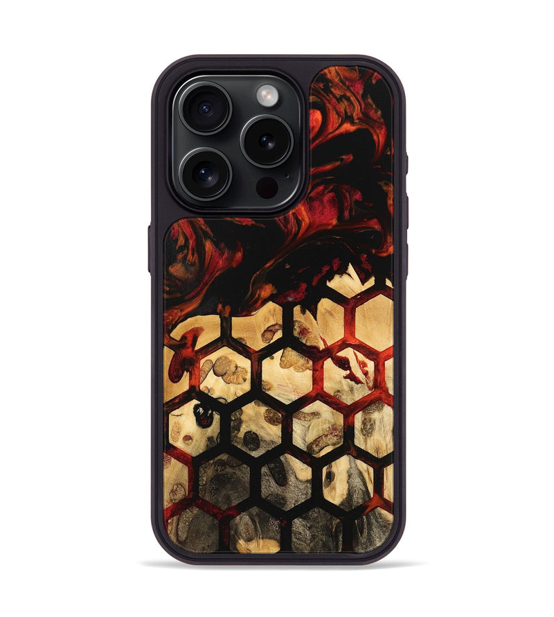 iPhone 15 Pro Wood Phone Case - Cavin (Pattern, 740969)