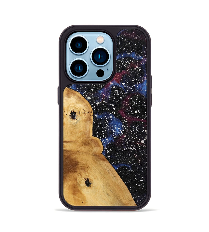 iPhone 14 Pro Wood Phone Case - Math (Cosmos, 740973)